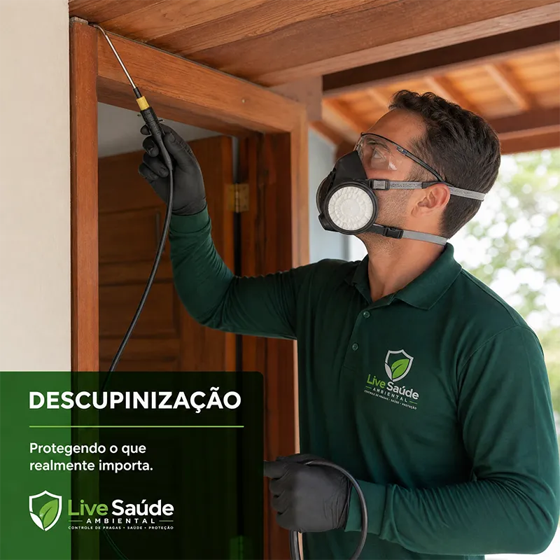 Live Saúde Ambiental | Controle de Pragas - Saúde - Proteção